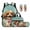 Poodle, variant on Sea Turtle Print Backpack for Girls 4 Piece School Bookbag with Lunch Bag Lightweight School Bag for Girls 10-12 Elementary Backpack with Pencil Box 2pcs Bookmark