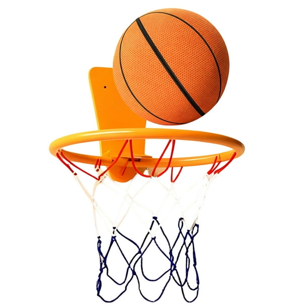 Balón de baloncesto silencioso de 21 cm/24 cm Balón de baloncesto silencioso con cubierta de malla de tela y espuma para driblar en silencio y entrenar en interiores para niños de 8 a 12 años