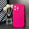 thumbnail image 1 of Solid Color Big Wave Suitable Apple 13 Phone Case IPhone 15Pro Solid Color 12 Couple 11/XR Anti Drop Soft Case LXY, 1 of 7