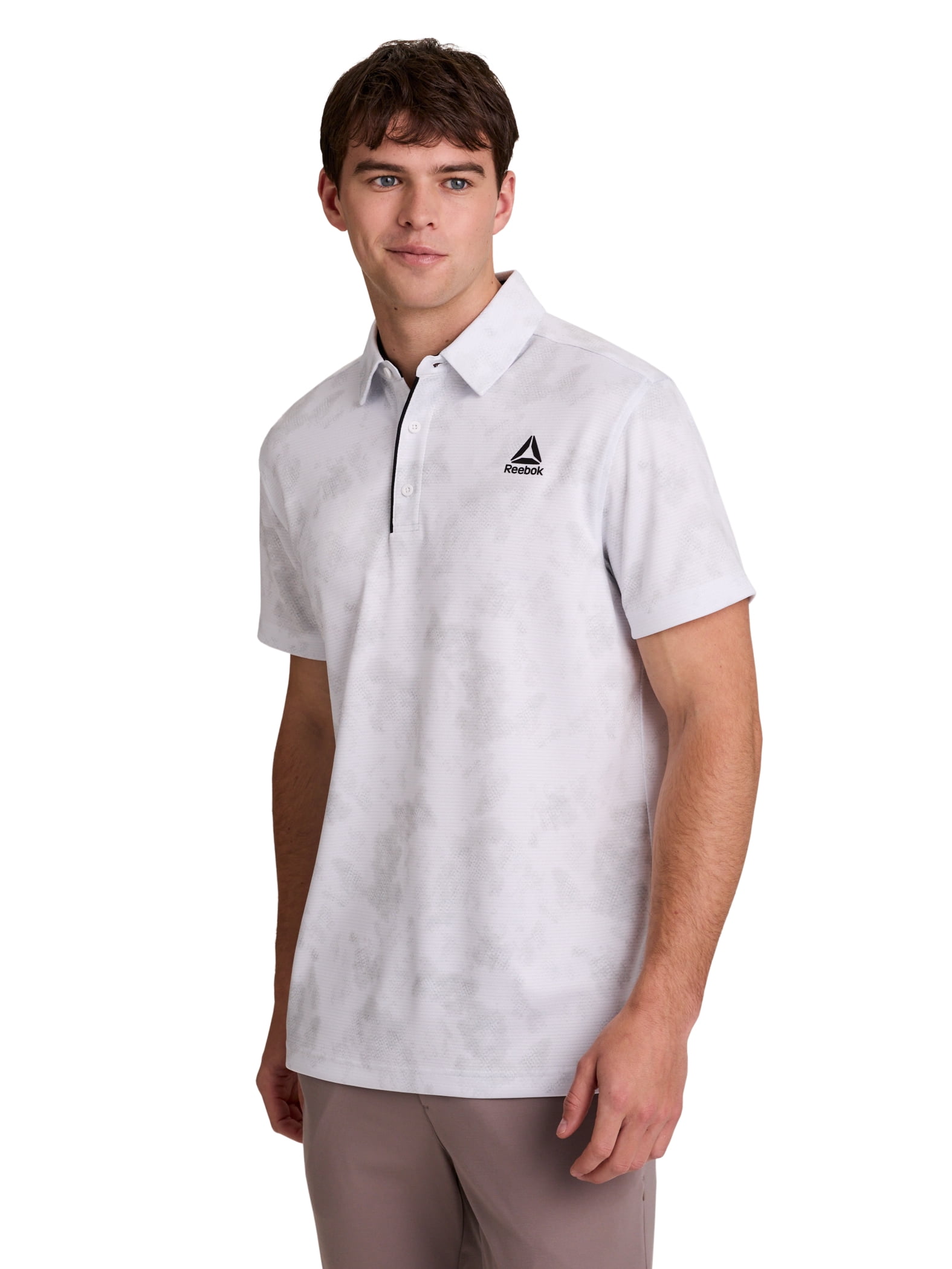 Reebok Men's and Big Men's Performance Polo Shirt, Sizes XS-5XL