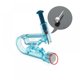 thumbnail image 1 of Juego de pistolas para perforar las orejas Desechables Pistolas para perforar las orejas Seguridad para el hogar Kit de perforación para las orejas Herramienta con espárragos para las orejas 2pcs Pend Feliz Sencillez, 1 of 5