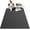 Black, variant on Cat Litter Mat Double Layer Waterproof Urine Proof Trapping Mat 1 Pack (Gray, 24x15 Inch (Pack of 1))