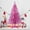 Pink, variant on Soilhill 4ft Pink Artificial Halloween & Christmas Tree with Stand, Compact Design, Includes Separate String Lights (Not Pre-Lit)