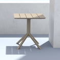 thumbnail image 4 of Compamia Paris Square Table 27 inch Taupe, 4 of 6