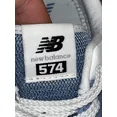 thumbnail image 2 of New Balance 574 Casual Shoes Lifestyle Sports Sneakers Blue Suede Women’s Sz. 5, 2 of 6