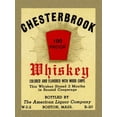 thumbnail image 2 of Vintage Booze Labels 25x32 Gold Ornate Wood Framed with Double Matting Museum Art Print Titled - Chesterbrook Whiskey, 2 of 4