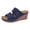 Blue, variant on YLYL Wedge Platform Sandals for Women 2026 Espadrilles Open Toe Fashion Casual Dressy Summer Shoes