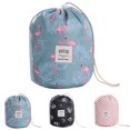 thumbnail image 2 of Makeup Pouch Drawstring Portable Multipurpose Toiletry Bag Cosmetic Pouch, 2 of 10