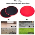 thumbnail image 3 of Discos deslizantes Discos deslizantes para ejercicio Disco de fitness abdominal Disco deslizante central para entrenamiento en casa Entrenamientos abdominales Entrenamiento de cuerpo completo Equipo d JFHHH pequeña, 3 of 3