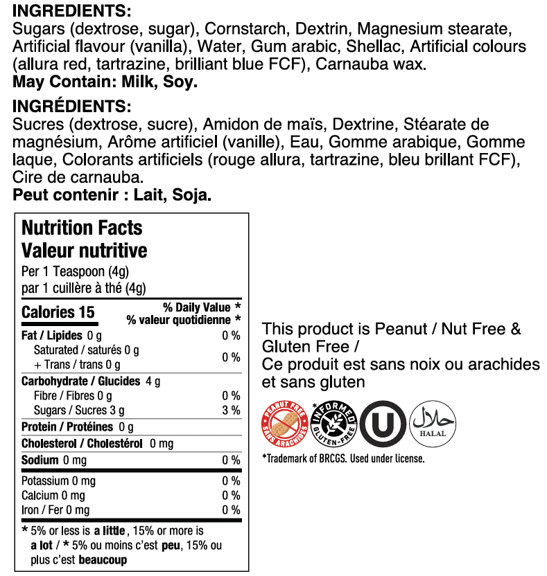 Twinkle Candy Eyeballs, Net Weight 25g