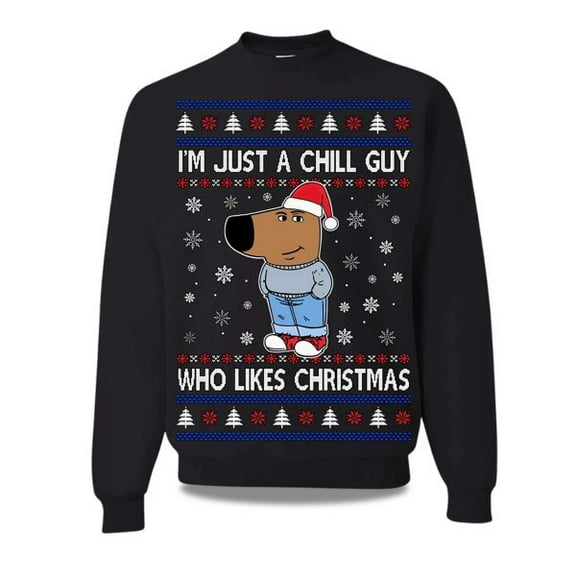 2025 I’m Just A Chill Guy Who Like Christmas 3D Sweater