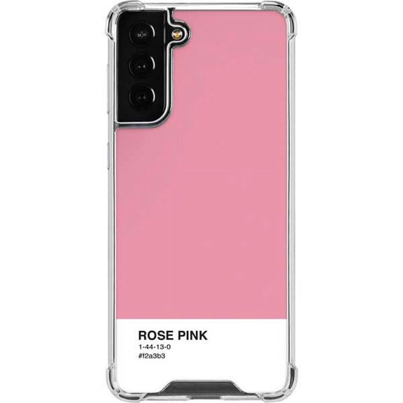 Skinit Color Palette Rose Pink Galaxy S22 Plus Clear Case