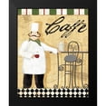 thumbnail image 2 of Charron, Veronique 12x14 Black Modern Framed Museum Art Print Titled - Chefs Break III, 2 of 5