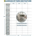thumbnail image 3 of Clôture pour Bovins en Acier Galvanisé Robuste 6 Pi x 164 Pi à Maillons de Chaîne, Conception Résistante à la Rouille, Polyvalente pour Ferme et Cour, Fil Enroulé pour Bétail, Chèvres, Moutons, Porcs et Cerfs, 3 of 6