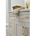 thumbnail image 3 of Amerock Premise 1-1/4 inch (32mm) Diameter Champagne Bronze Cabinet Knob, 10 Pack, 3 of 3