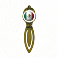 thumbnail image 1 of Mexico National Flag Soccer Football Bookmark Retro Office Label Page Marker, 1 of 4