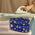 thumbnail image 2 of HELLHERO Santa Claus Gift Patterns Iron Carrier Bag Lightweight Travel Bag Portable Travel Iron Organizer Travel Iron Organizer, Case Only, 2 of 6
