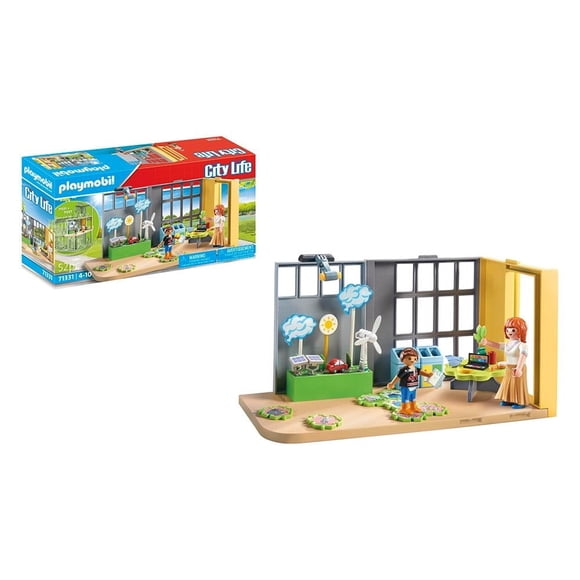 Set de Juego Playmobil City Life Colegio Aula Climatológica 52 Piezas