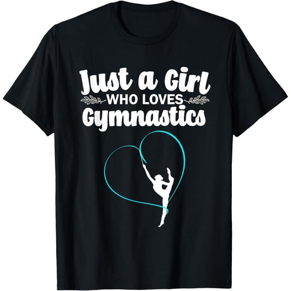 Funny Gymnastics Art For Girls Women Teen Acrobat Gymnasts Funny Creative Graphic T-Shirt