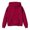 Wine, variant on Gyujnb Oversized Pullover Hoodie, Casual Long Sleeve Pocket Top for Fall and Winter Outfits (Little Girls, Big Girls),12-13 Years