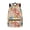 Bows Floral Pattern, variant on Uourmeti Bold Casual Backpack with 3D Soccer Breaking Brick Wall Design - Great for Daily School and Outdoor Hiking