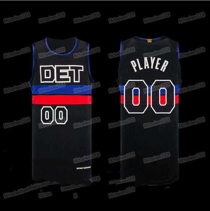 Detroit Pistons Bojan Bogdanovic 44 Blue Icon Edition Jersey 2022