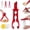 (Red), variant on 3-In-1 Multi-Purpose Heat-Resistant Clamp, Anti-Scald Bowl Dish Pot Lifter, Heat-Resistant, for Microwave Pizza Pan(White)