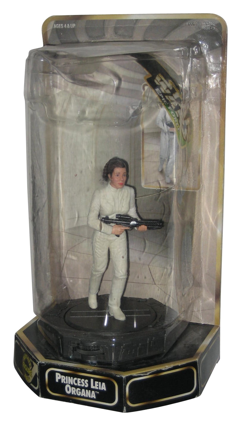 Hasbro Star Wars Epic Force Princess Leia Organa 360 Degree Rotating Base Action Figure for sale online 