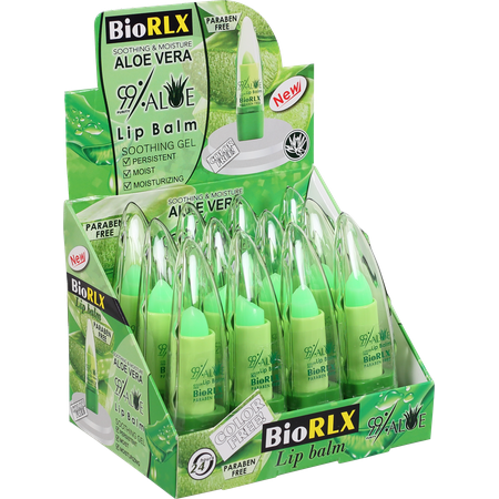 BioRLX %99 Aloe Vera Lip Balm Color Free | Walmart Canada BioRLX %99 Aloe Vera Lip Balm Color Free | Walmart Canada