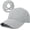 Light Grey, variant on Womens Criss Cross Ponytail Hat Baseball Cap High Messy Bun Ponycap Hats Quick Drying Mesh Hat
