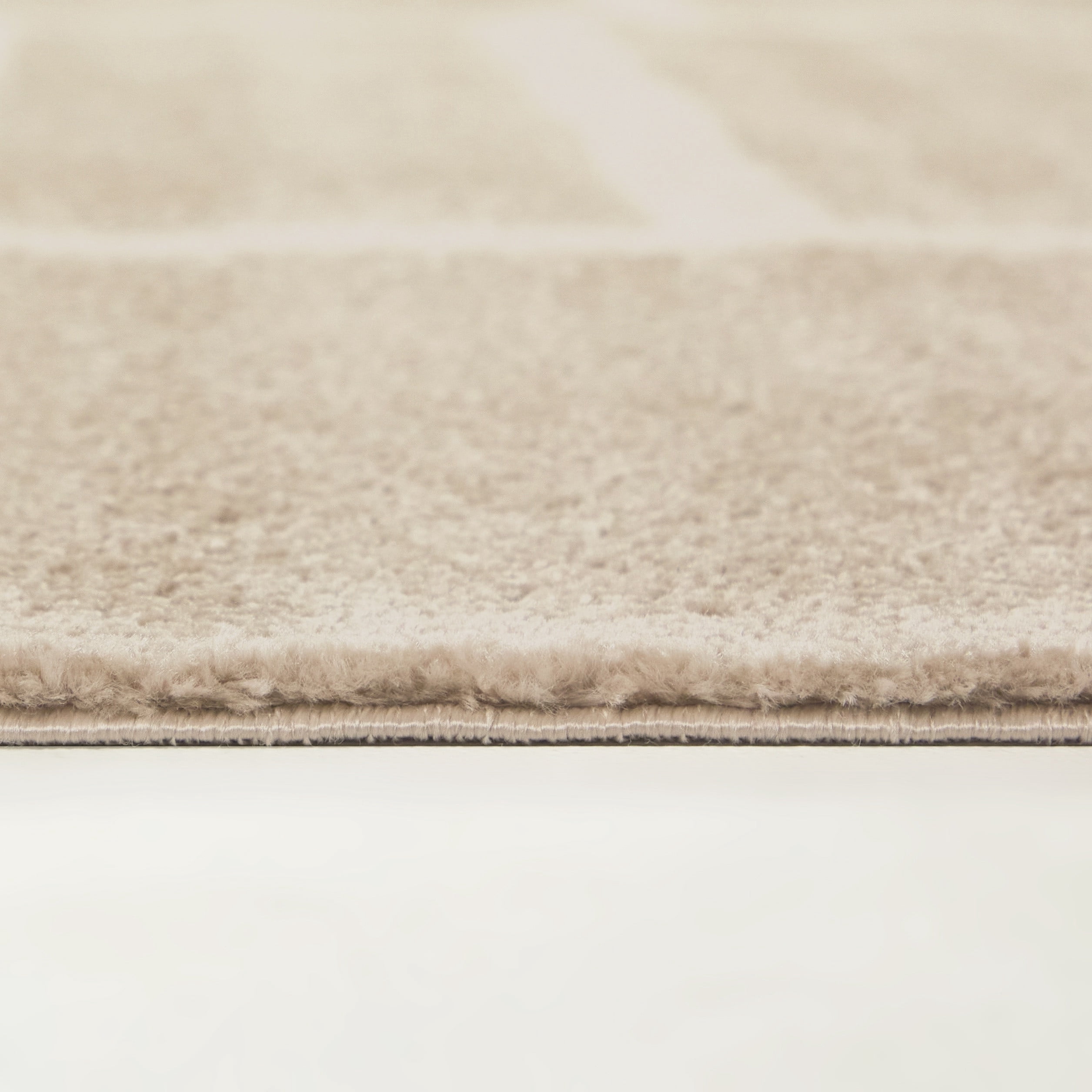 Balta Octavia Modern Organic Print Area Rug 5'3" x 7' - Tan