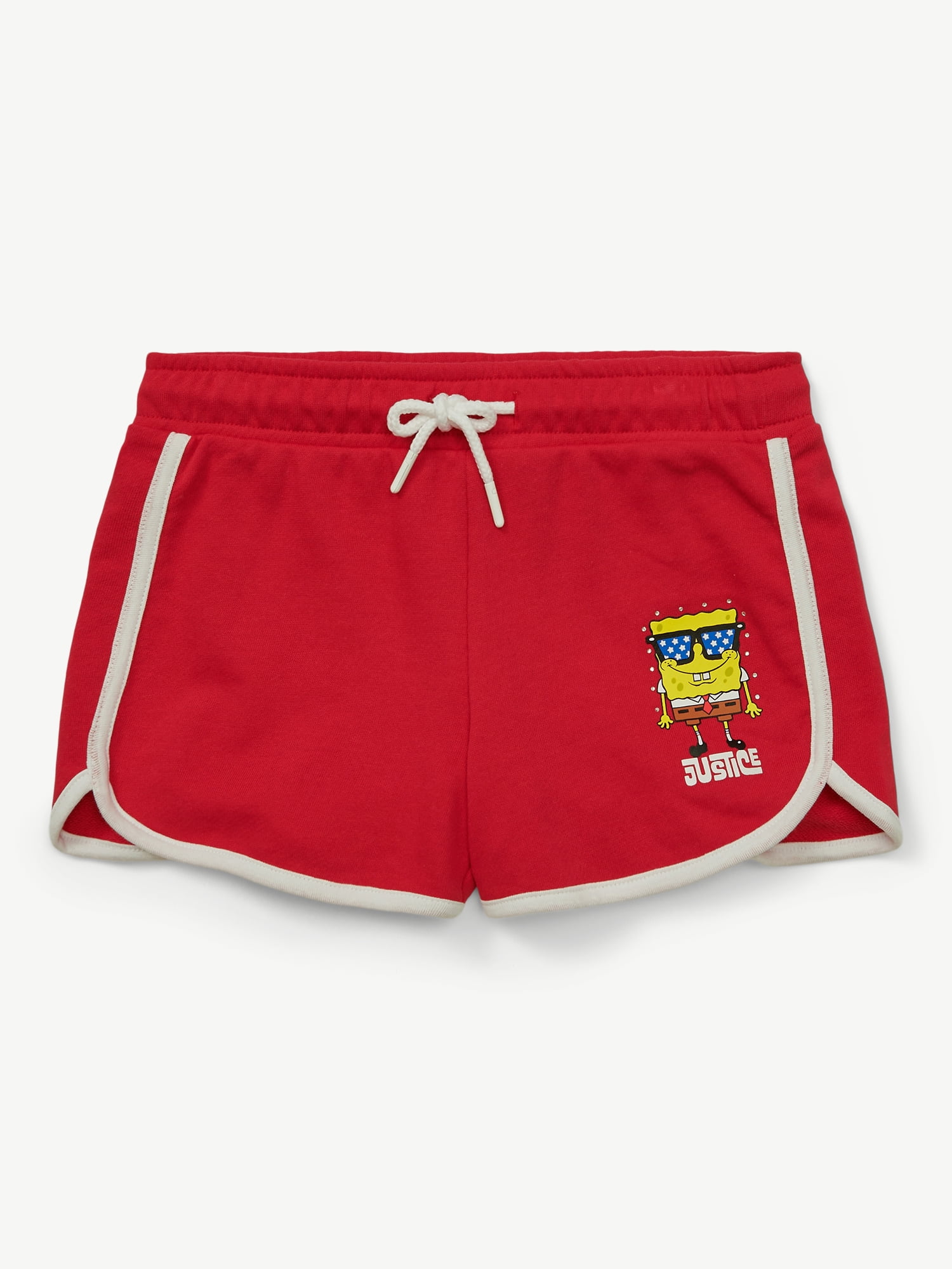 SpongeBob X Justice Girls Dolphin Short, Sizes XS - XLP