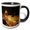 Black/White, variant on 3drose, Parque Central and El Capitolio in Old Havana, 11oz Mug