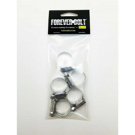 UPC: 0030656003155 | Foreverbolt 4000265 9-16 in. to 1.625 in. SAE 10 Silver Hose Clamp Stainless Steel Band