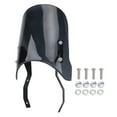 thumbnail image 2 of Motorcycle Windshield, Motorcycle Wind Deflector Windscreen, Fairing Front Flyscreen with Headlight Mounting Bracket for CL250 CL300 CL500 CMX 250 CM 250, 2 of 7