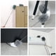 thumbnail image 3 of Plumero de microfibra con poste extensible, plumero telescópico de telaraña de 100 pulgadas para limpieza, cabezal flexible, cubierta resistente a los arañazos, 3 of 4