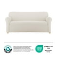 thumbnail image 3 of SmartFit Boucle Stretch Sofa Recycled Fabric Slipcover, 1-Piece, Machine Washable, 3 of 9