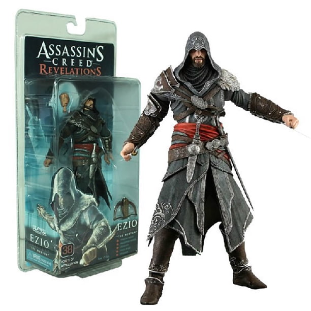Original Ezio Altair Serie 4 Connor Haytham Edward Kenway Mohawk figura de acción coleccionable modelo de juguete 15cm