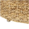 thumbnail image 4 of DecMode 37" x 19" Brown Rattan Handmade Woven Tapered Coffee Table with Glass Top, 1-Piece, 4 of 10