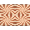 thumbnail image 1 of Ahgly Company Machine Washable Indoor Rectangle Transitional Bright Orange Area Rugs, 4' x 6', 1 of 7