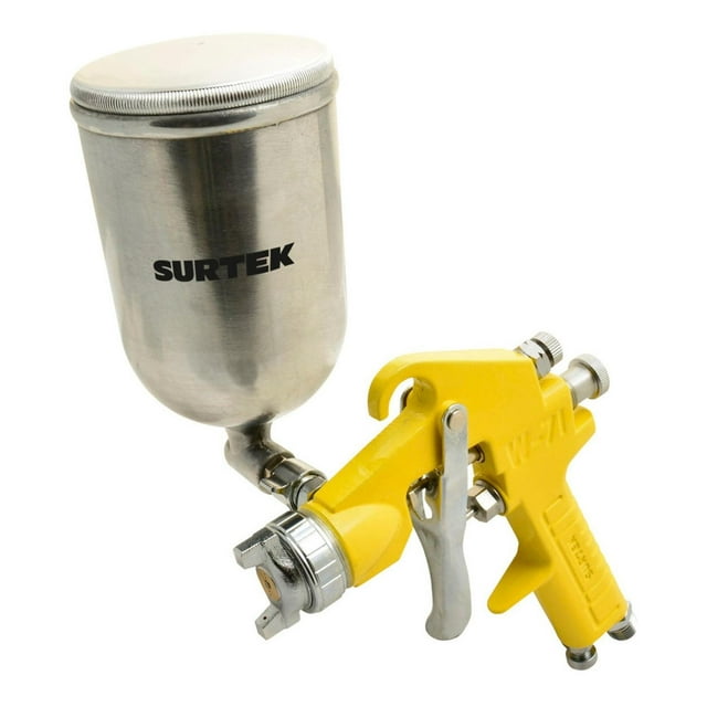 Pistola P Pintar Gravedad 70psi Vaso Giratorio 300ml Surtek PPG3