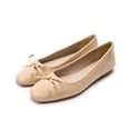 thumbnail image 2 of oqasdz Women Casual Shoes Ballerina Slip On Trainers Comfort Breathable Non Slip Ballet Shoes with Bow Design Fashion Lightweight Summer Outdoor, 2 of 7