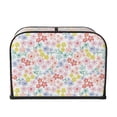 thumbnail image 2 of Fotbe Retro Floral for Four Slice Toaster Cover, Fingerprint Protector, Super Soft Appliance Cover And Dust Cover,Bread Dust Cover & Fingerprint Protection, 2 of 7