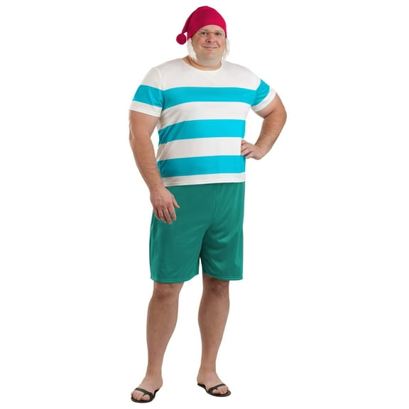 Plus Size Disney Mr. Smee Costume for Men