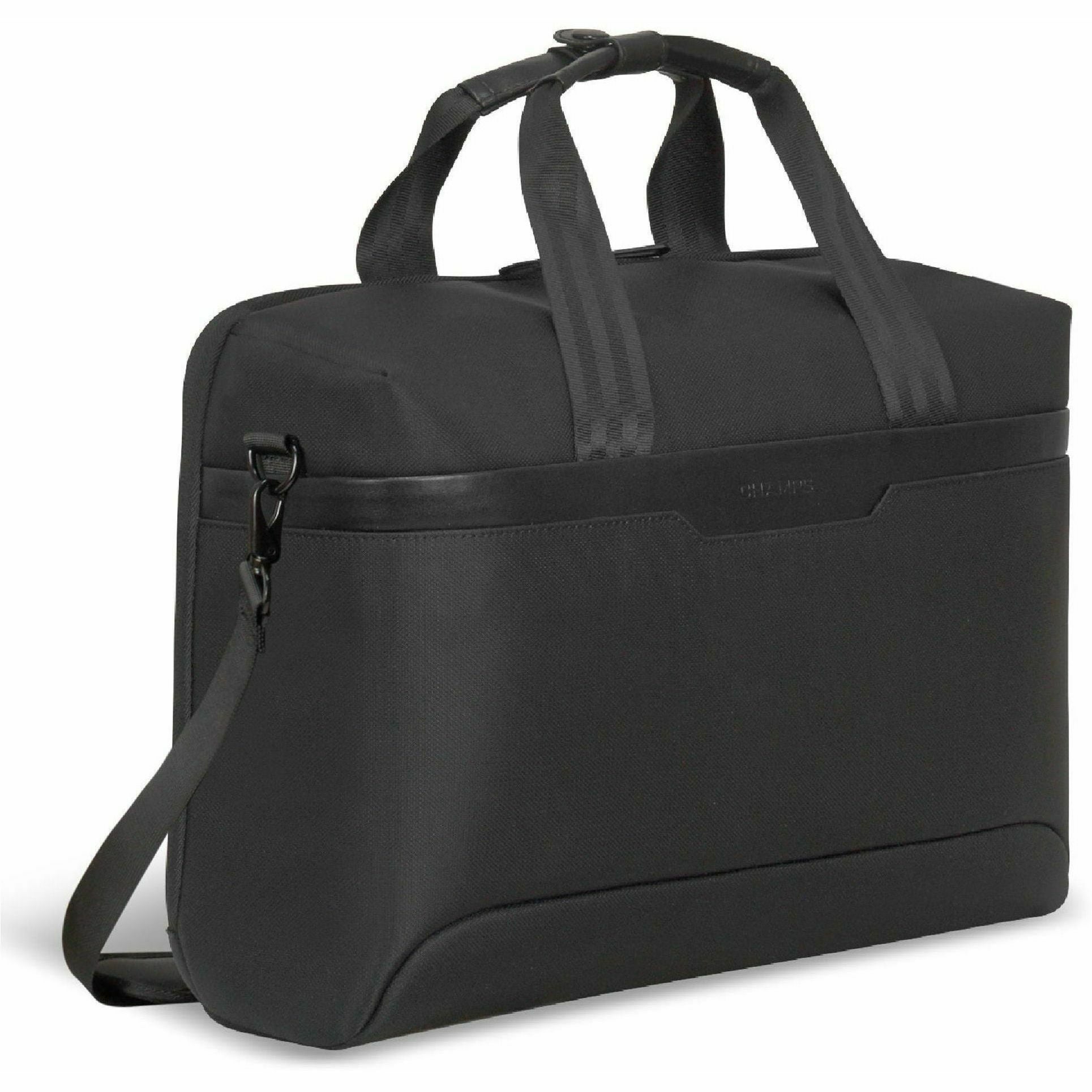 Champs Onyx Carrying Case (Suitcase) for 11" to 15.6" Notebook, Black