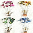 thumbnail image 6 of Butterfly Stakes Fake Butterflies Stake 3D Butterflies Stakes, Colorful Metal Sticks For Flower Arrangements, Garden Decorations, Outdoor Yard Decor For Garden Outdoor Ornaments Walmart Deals, 6 of 8