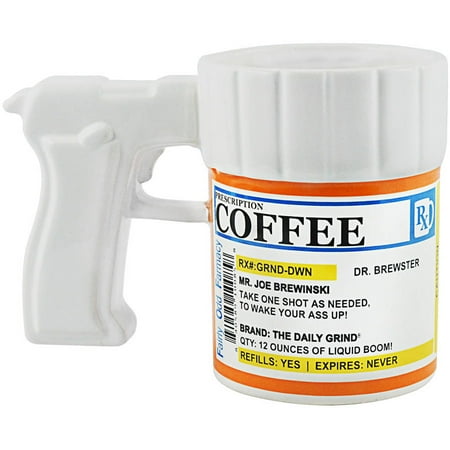 - Fairly Odd Novelties Prescription Gun Coffee Mug