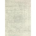 thumbnail image 1 of Bashian E110-IVSIL-5X7.6-5438A Everek Collection Abstract Transitional Polypropylene Machine Made Area Rug, Ivory & Silver - 5 ft. x 7 ft. 6 in., 1 of 1