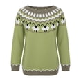 thumbnail image 4 of Helii Sweaters for Women Casual Cute Sheep Embroidered Knit Sweater Crewneck Long Sleeve Fall Pullover Top Cozy Warm Comfortable Layering Winter Outfit (5XL), 4 of 4