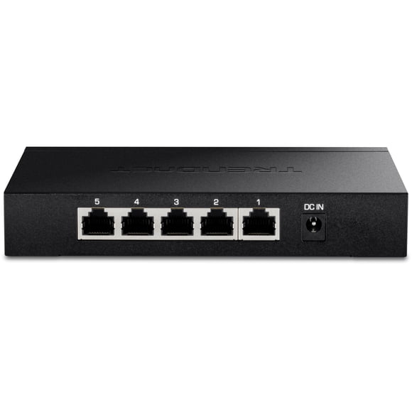 Conmutador para juegos TRENDnet TEG-S350 de 5 puertos no gestionado y 2,5 G